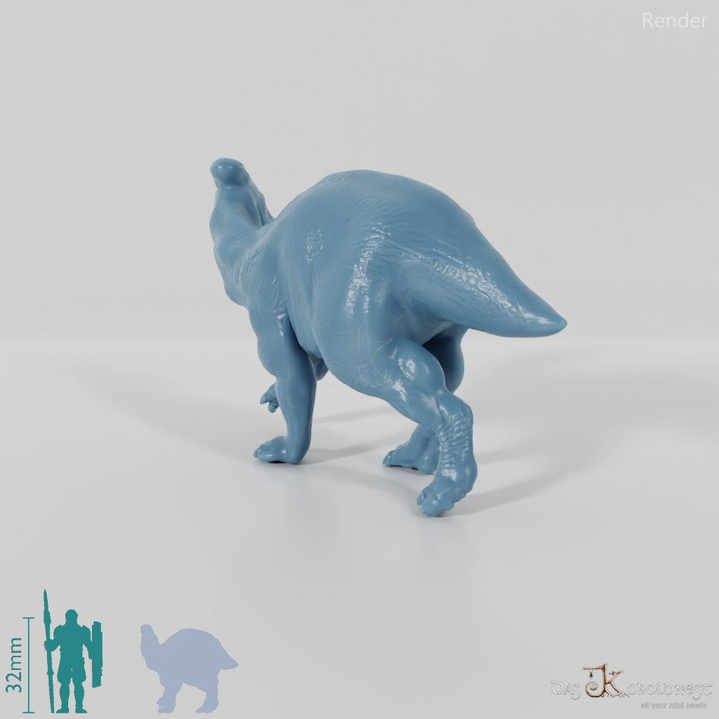 Parasaurolophus walkeri 06 (Jungtier) - JJP