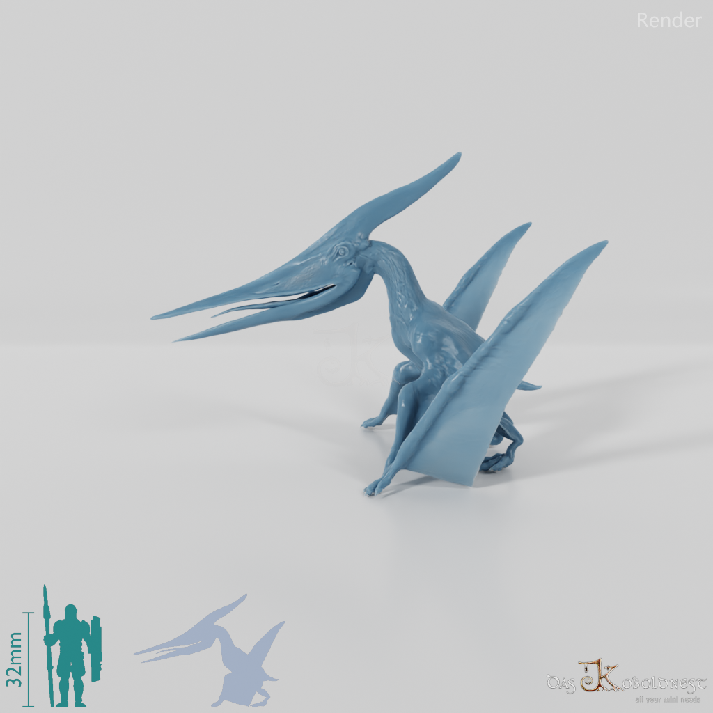 Pteranodon longiceps 02 - JJP