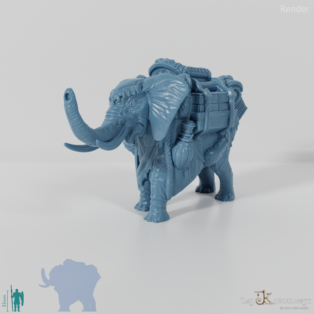 Elefant - Packelefant