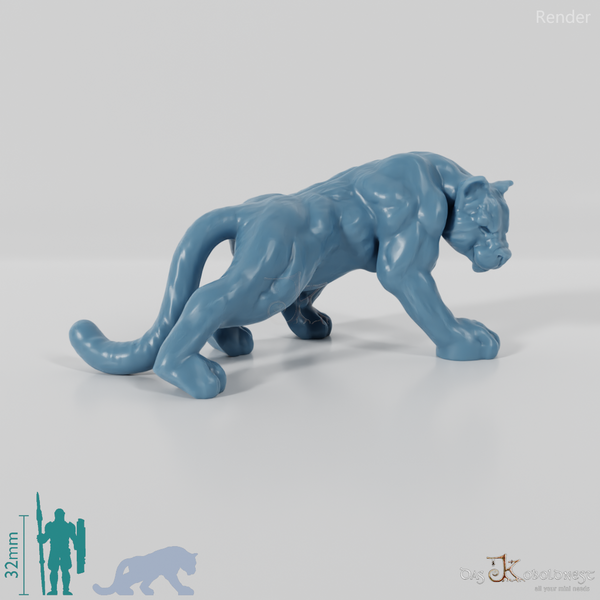 Raubkatze - Pirschender Panther