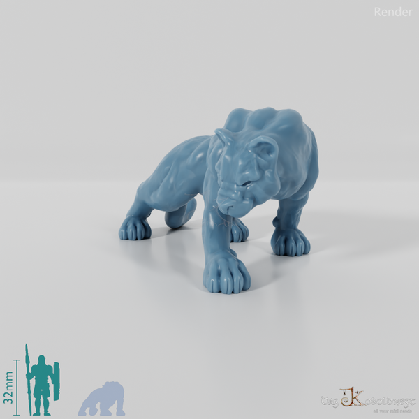 Raubkatze - Pirschender Panther