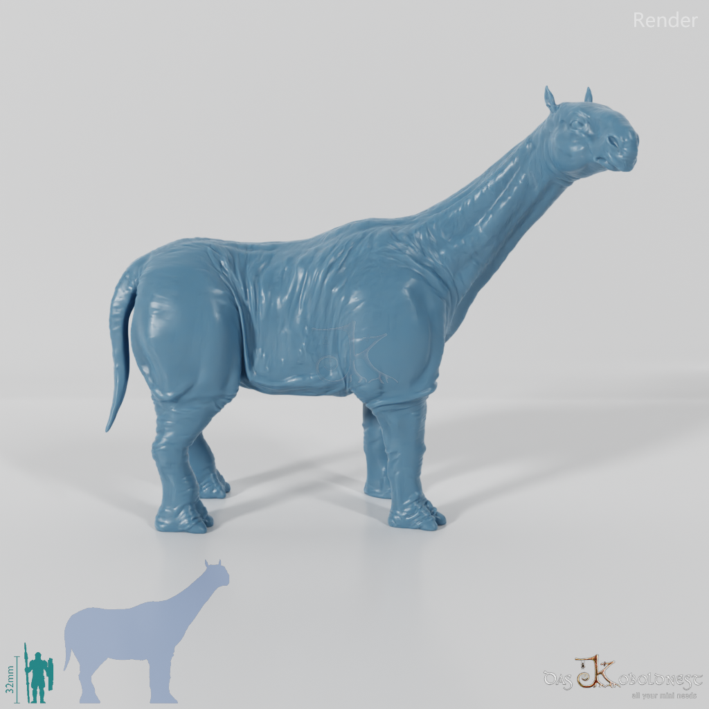 Paraceratherium 02 - StoneAxe Miniatures