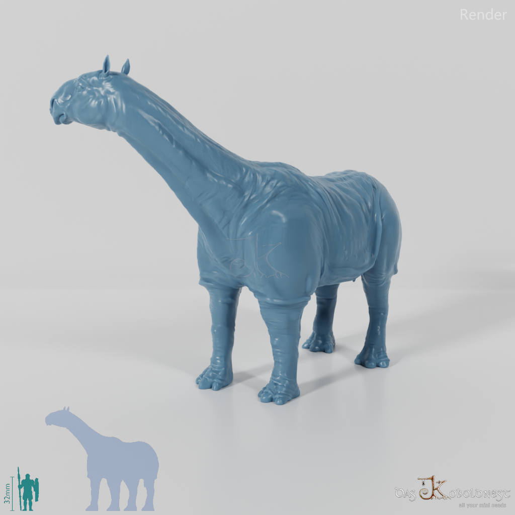 Paraceratherium 02 - StoneAxe Miniatures