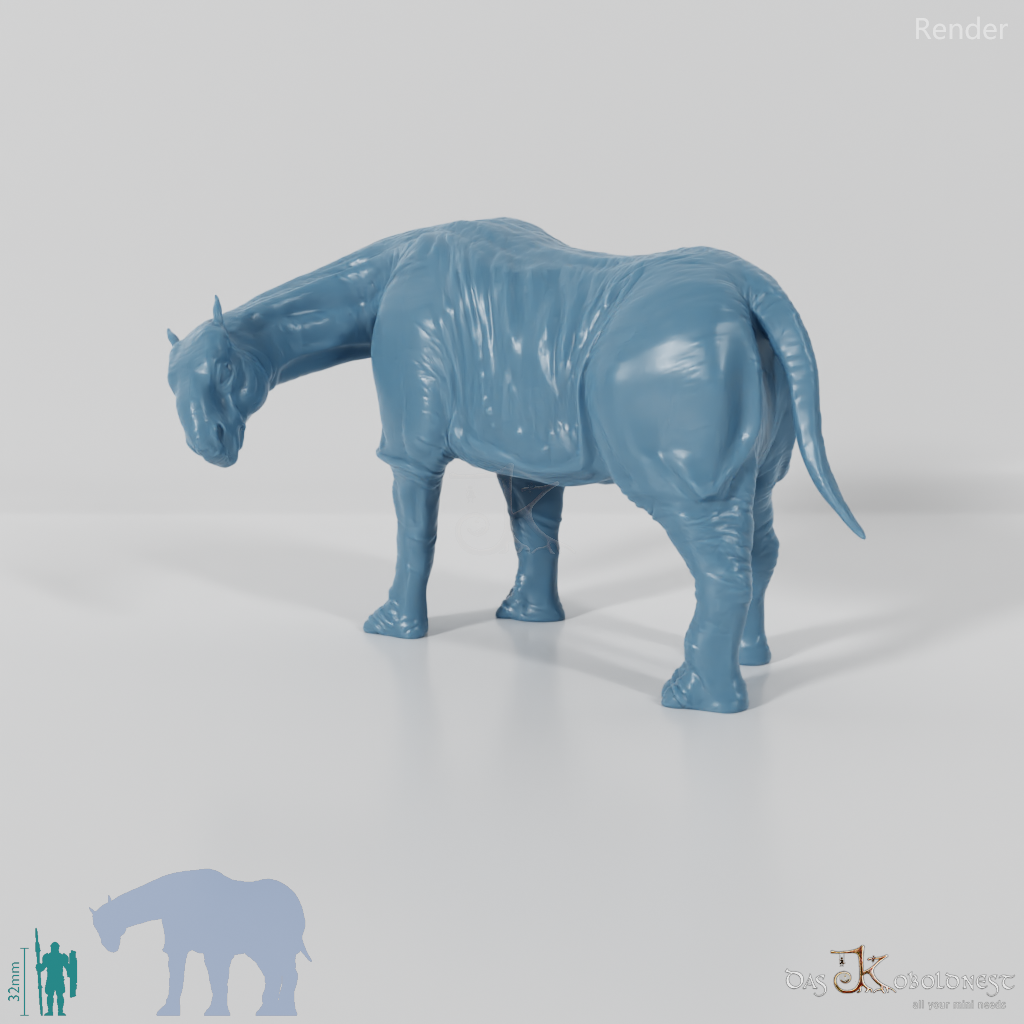 Paraceratherium 03 - StoneAxe Miniatures