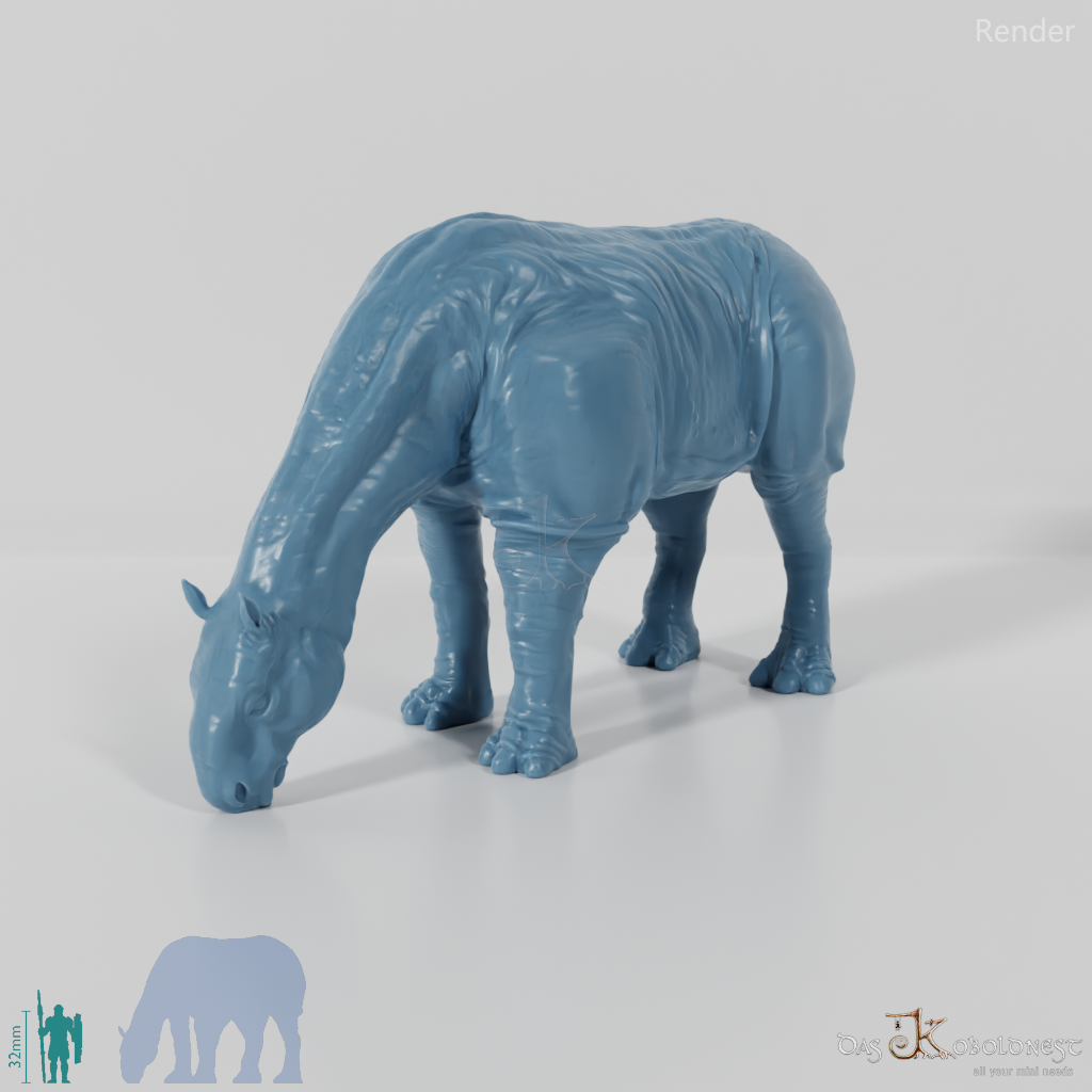 Paraceratherium 04 - StoneAxe Miniatures