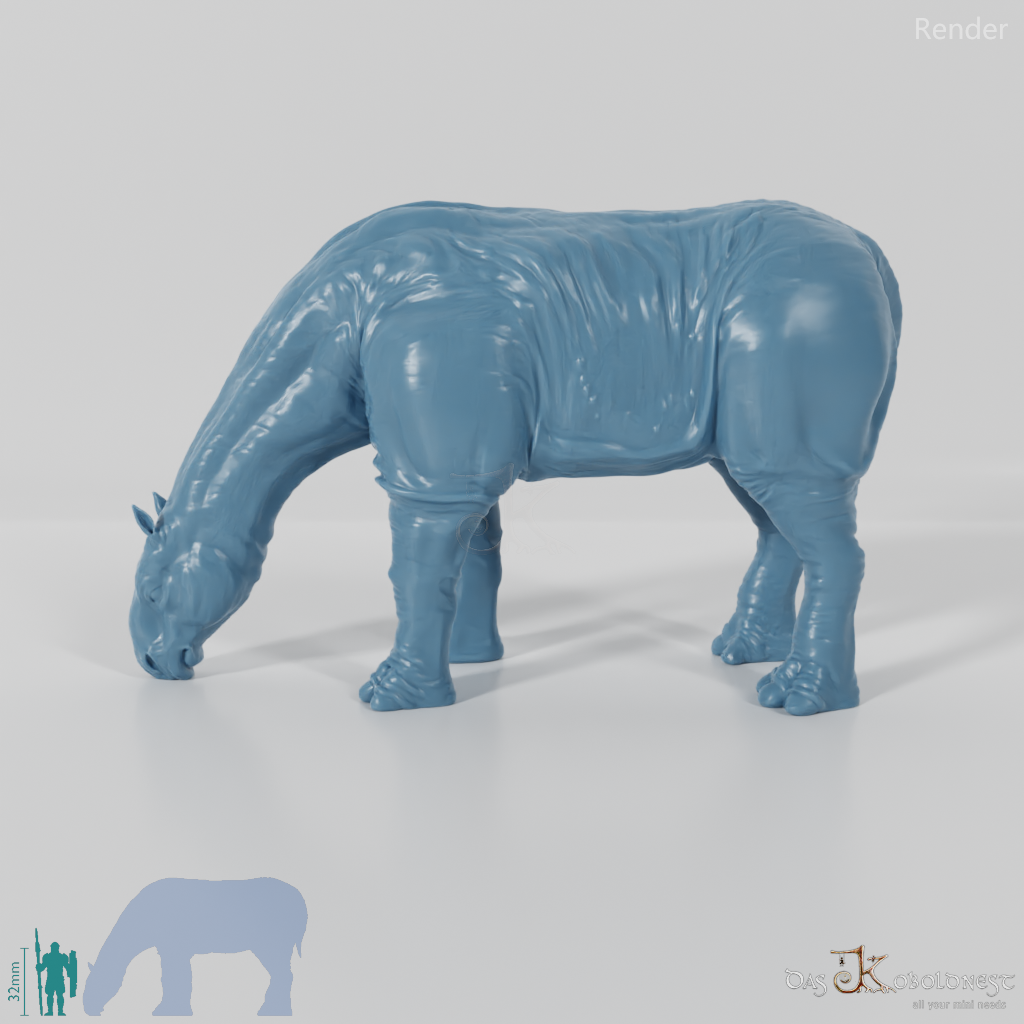 Paraceratherium 04 - StoneAxe Miniatures