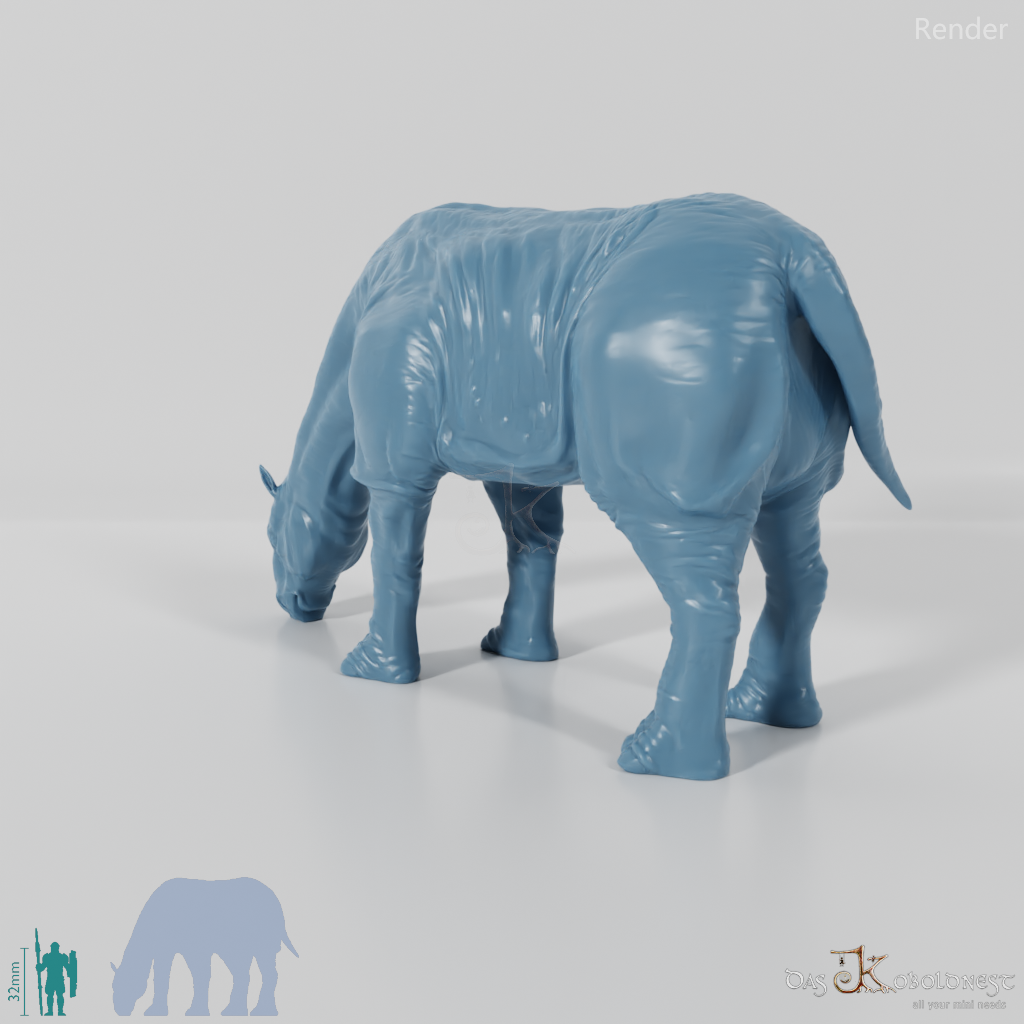 Paraceratherium 04 - StoneAxe Miniatures