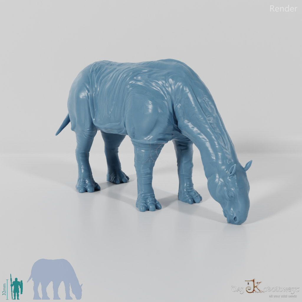 Paraceratherium 04 - StoneAxe Miniatures