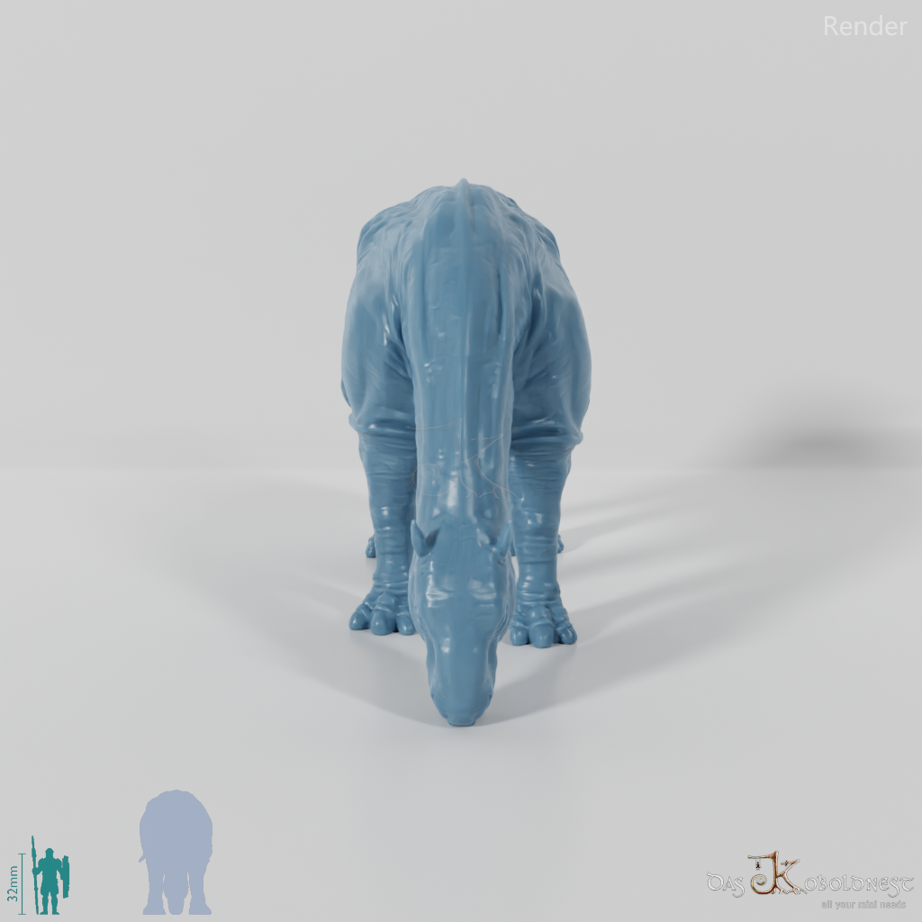 Paraceratherium 04 - StoneAxe Miniatures