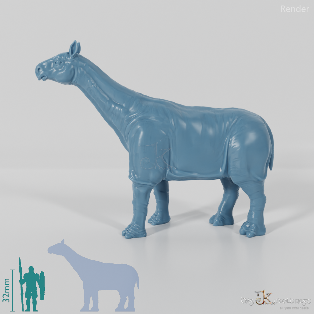 Paraceratherium 07 (Jungtier) - StoneAxe Miniatures