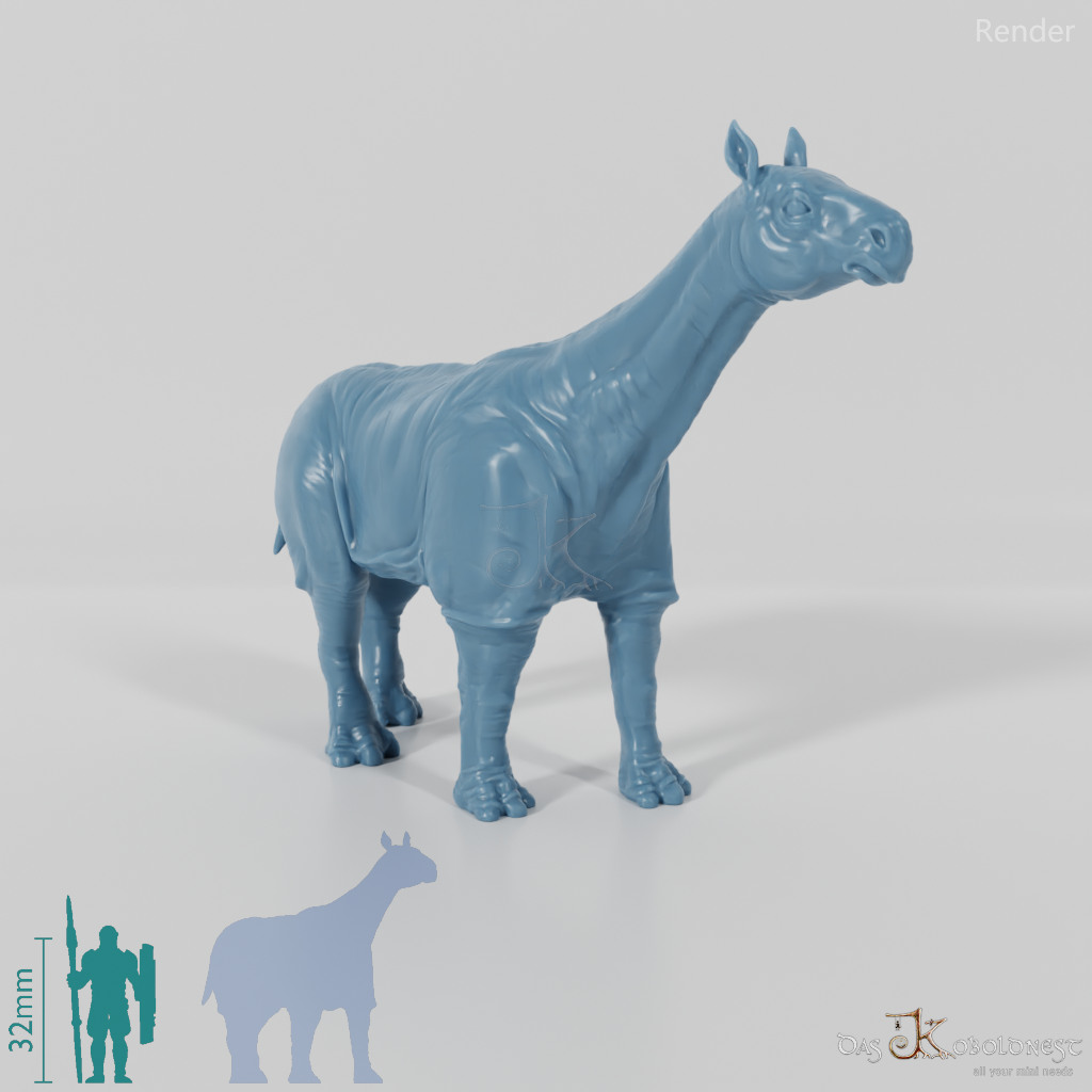 Paraceratherium 07 (Jungtier) - StoneAxe Miniatures