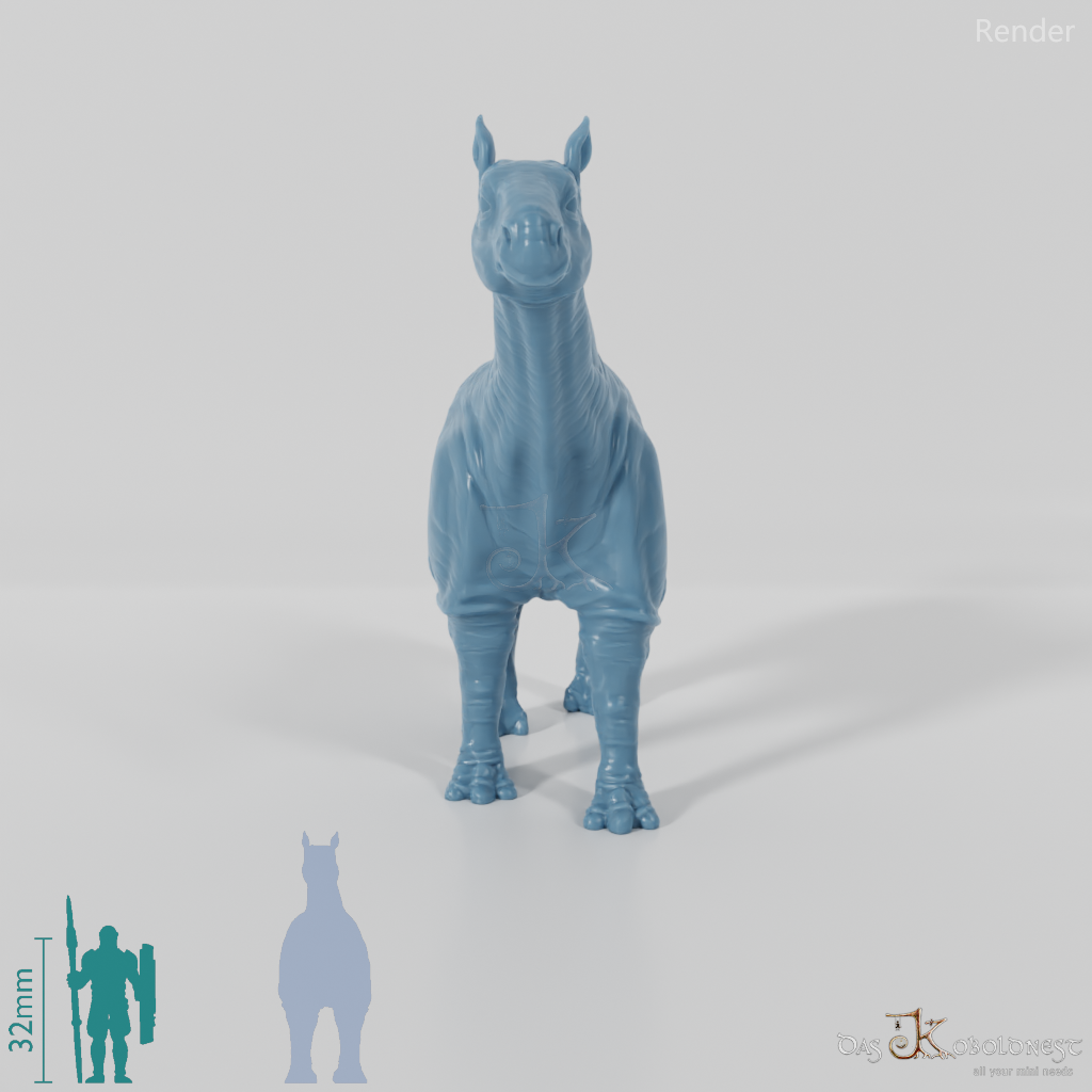 Paraceratherium 07 (Jungtier) - StoneAxe Miniatures