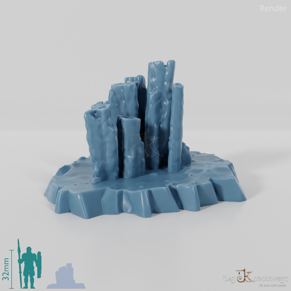 Parasitierende Stalagmiten