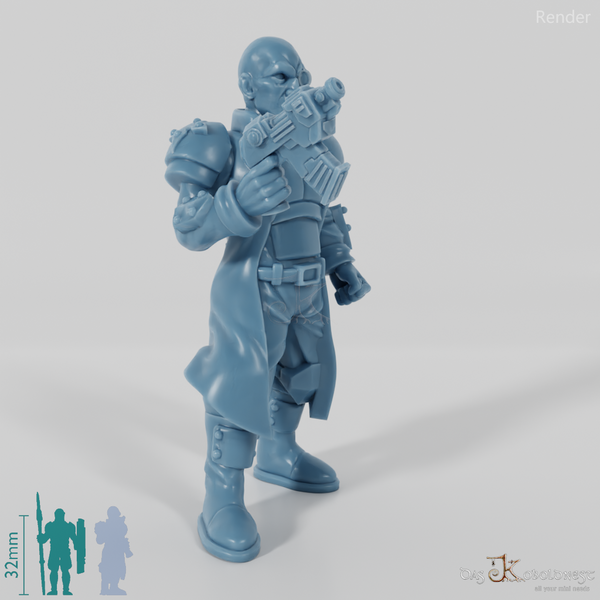 Space Soldiers - Infanterie mit Pistole