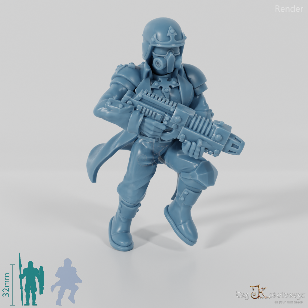 Space Soldiers - Infanterie mit Plasmagewehr 05