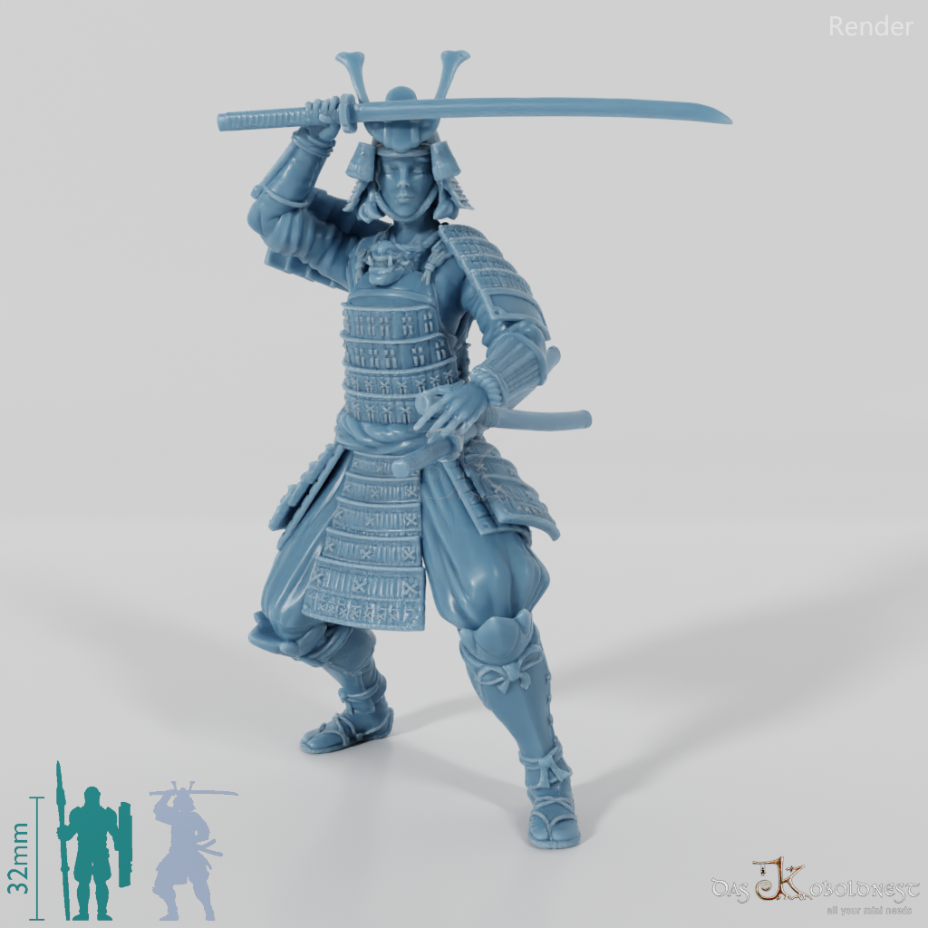 Samurai-Kriegerin 01