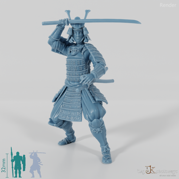 Samurai-Kriegerin 01