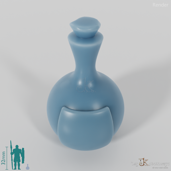 Flasche - Trankflasche mit Etikett