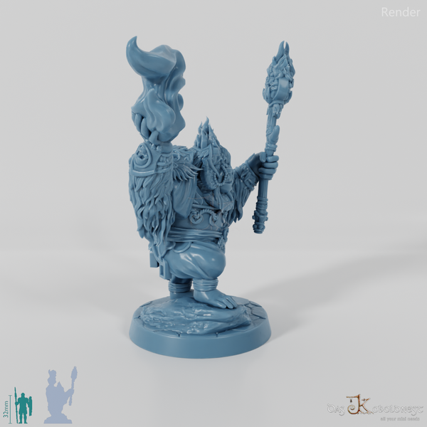 Jangal-Priest of the Red Flower B 01