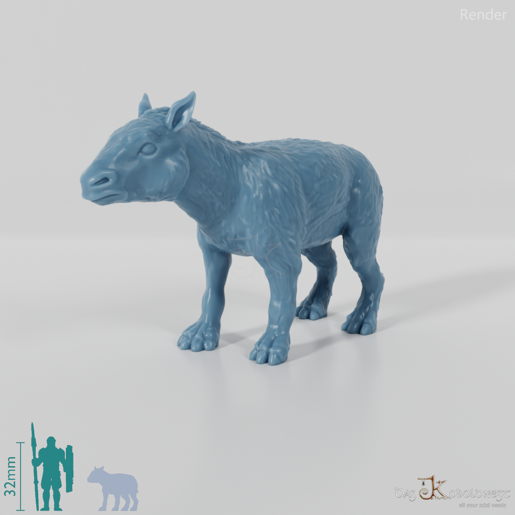 Propalaeotherium 05 - StoneAxe Miniatures