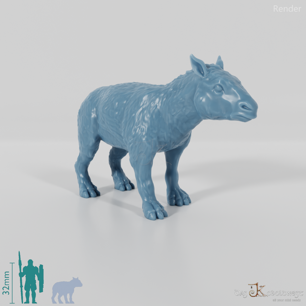 Propalaeotherium 05 - StoneAxe Miniatures