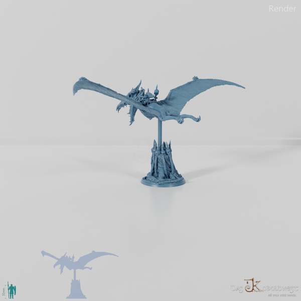 Fliegender Pterodactylus 02