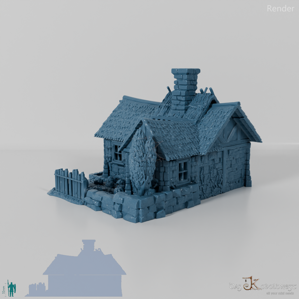 Medieval Town - Pumpkin Cottage