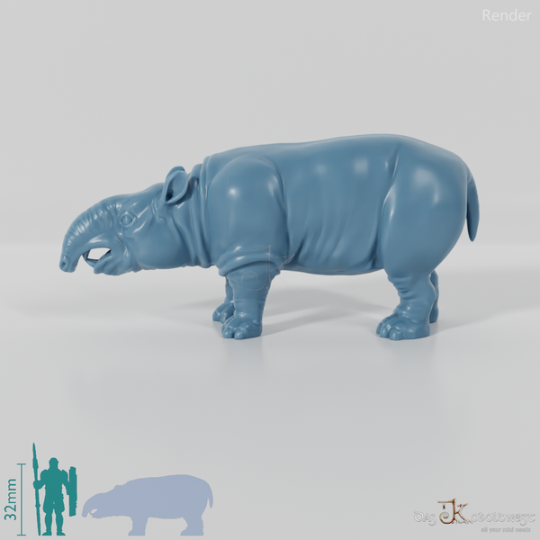 Pyrotherium 03 - StoneAxe Miniatures