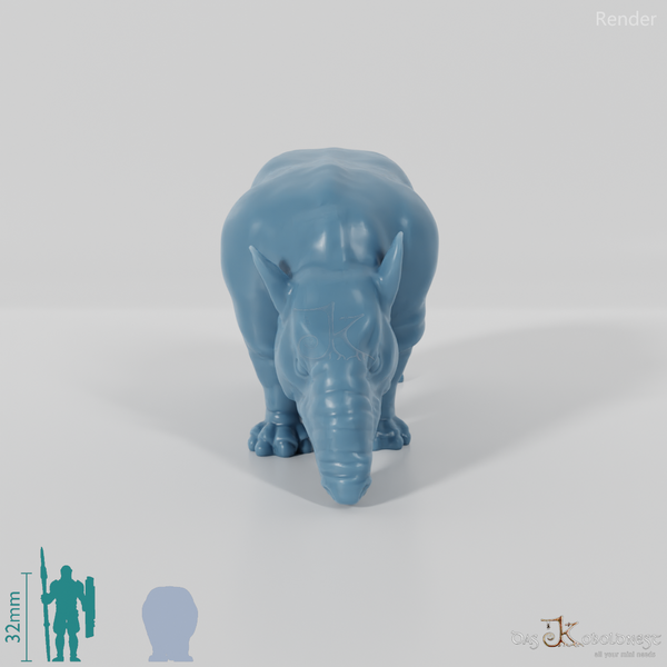 Pyrotherium 05 - StoneAxe Miniatures