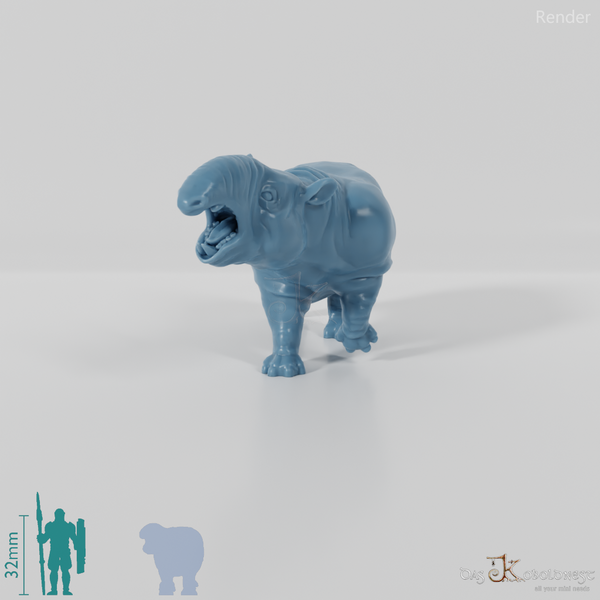 Pyrotherium 07 - StoneAxe Miniatures