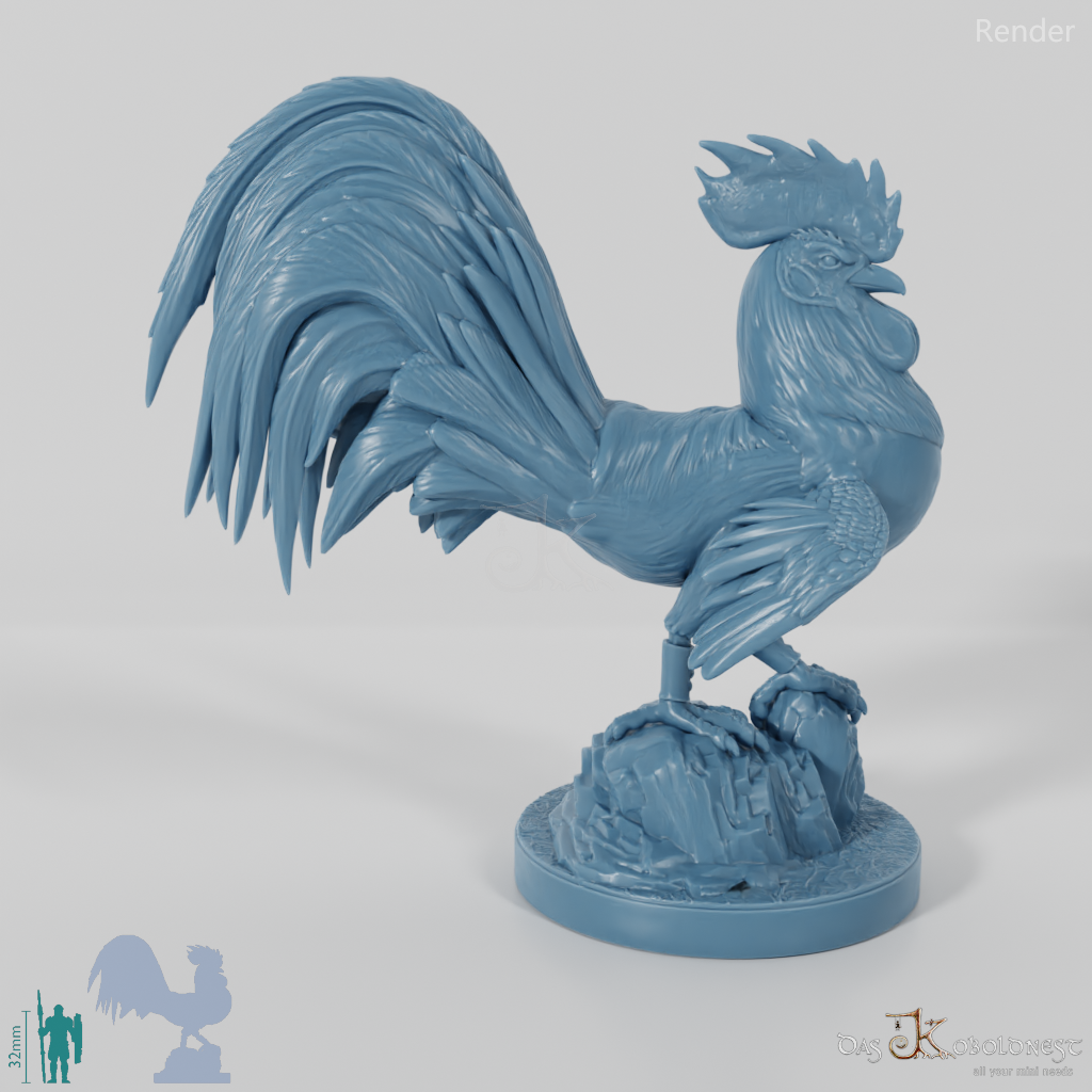 Huhn - Choto, furchtloser Riesenhahn