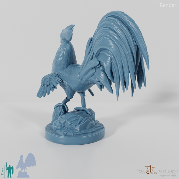 Huhn - Choto, furchtloser Riesenhahn