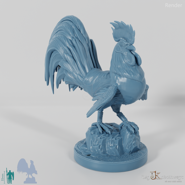 Huhn - Choto, furchtloser Riesenhahn