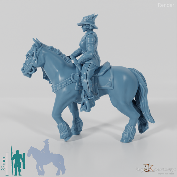 Stadtmensch - Reiterin 01