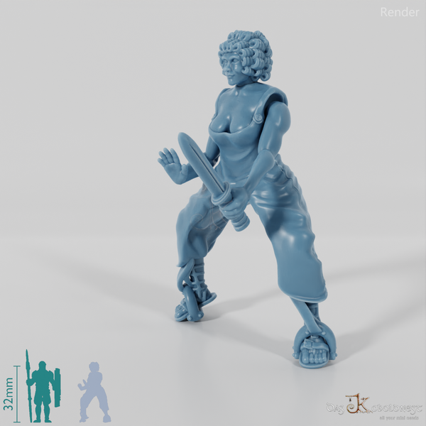 Stadtmensch - Reiterin 02