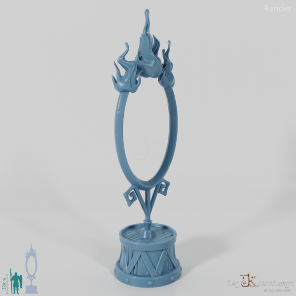 Zirkus - Großer brennender Ring