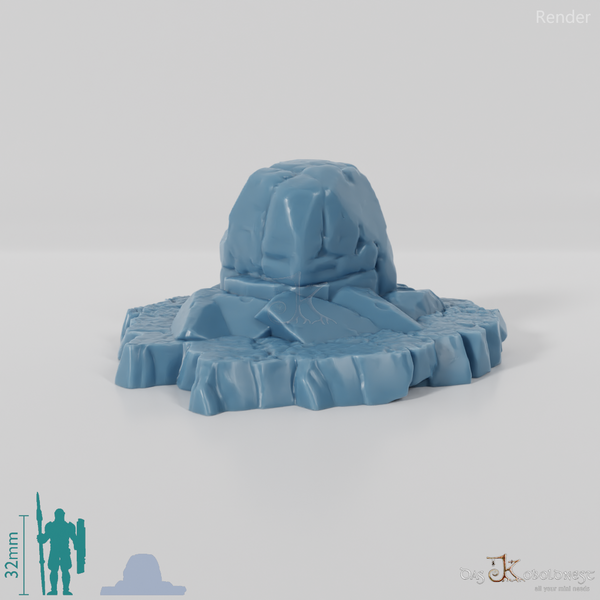 Verwitterte Dschungelruinen