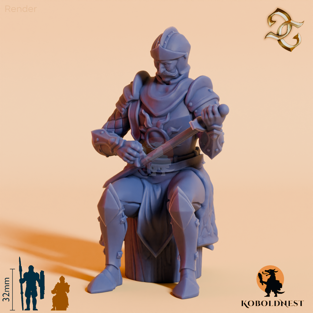 Roland, Rastender Wachmann