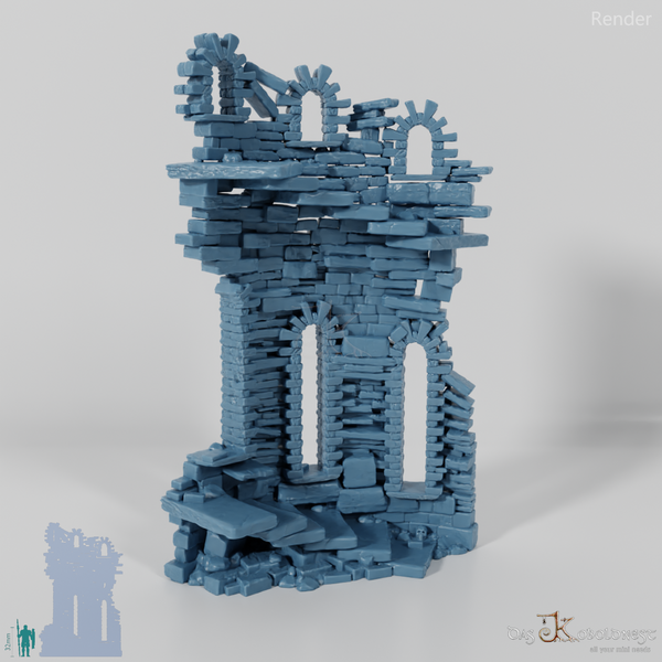 Verfallene Turmruine B