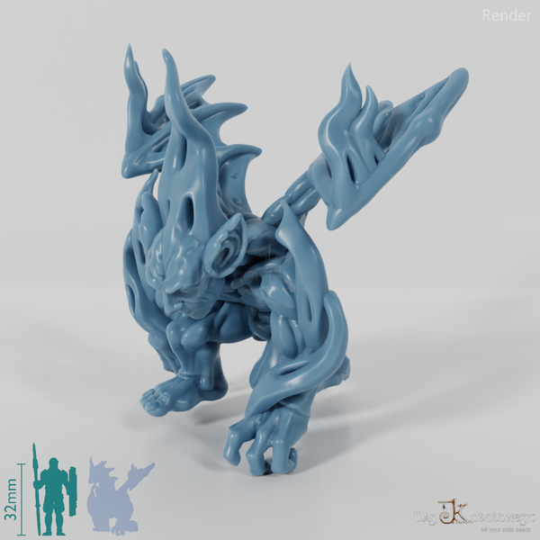 Elementarer Rauchdämon