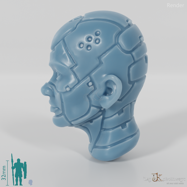 Frauenkopf - SciFi Android