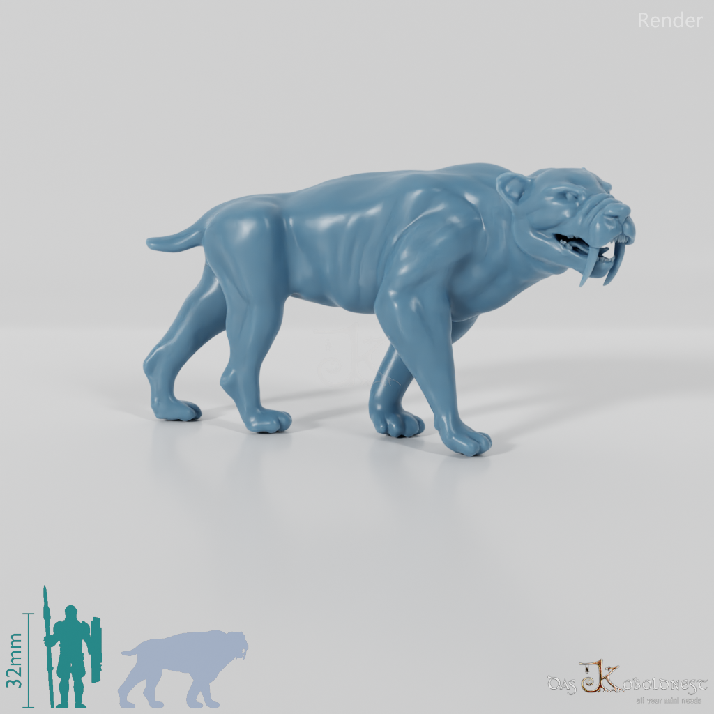 Smilodon populator 01 - JJP