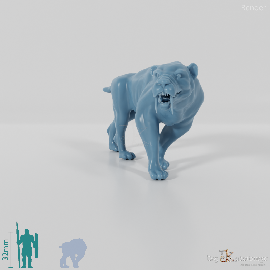 Smilodon populator 01 - JJP