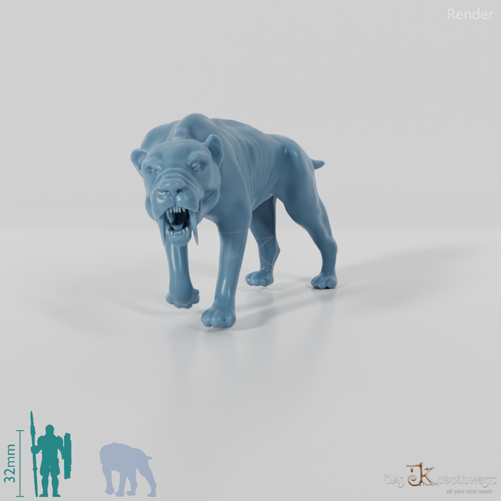 Smilodon populator 02 - JJP