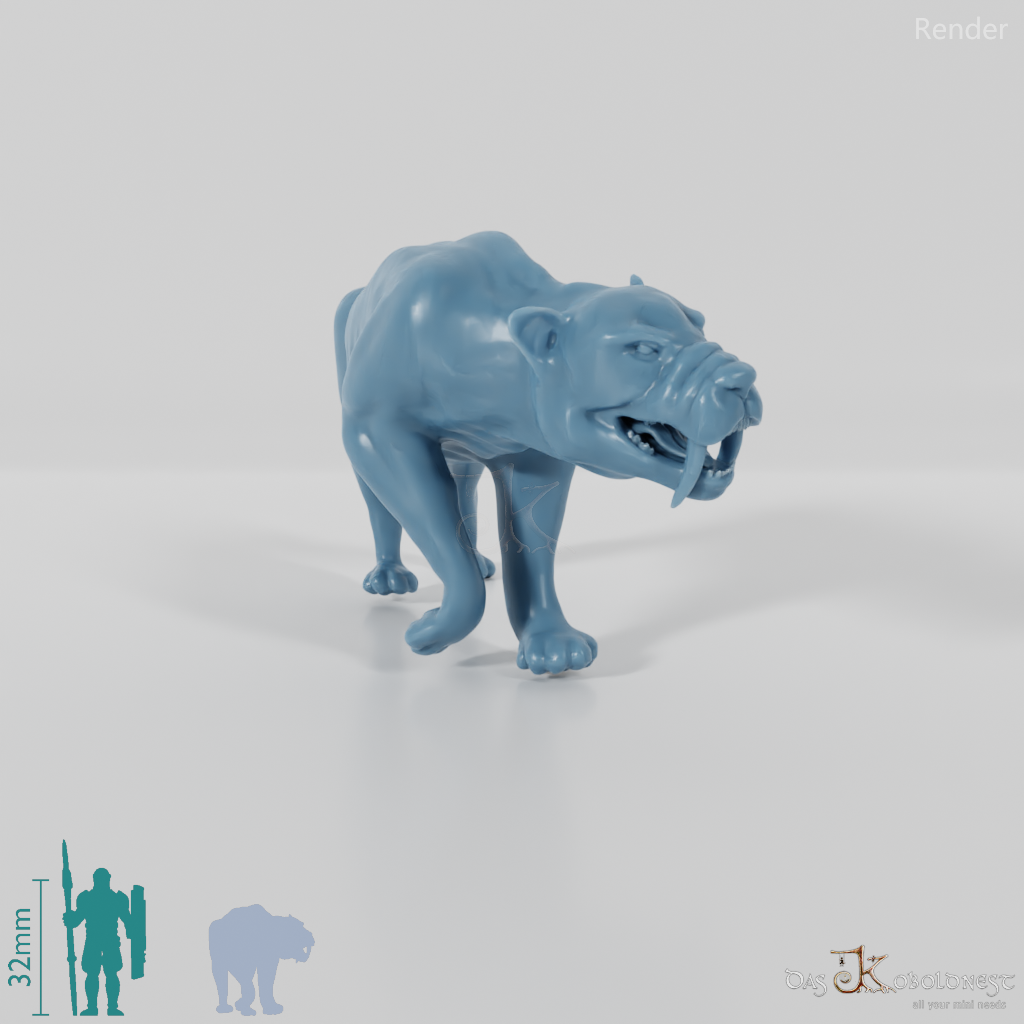 Smilodon populator 02 - JJP