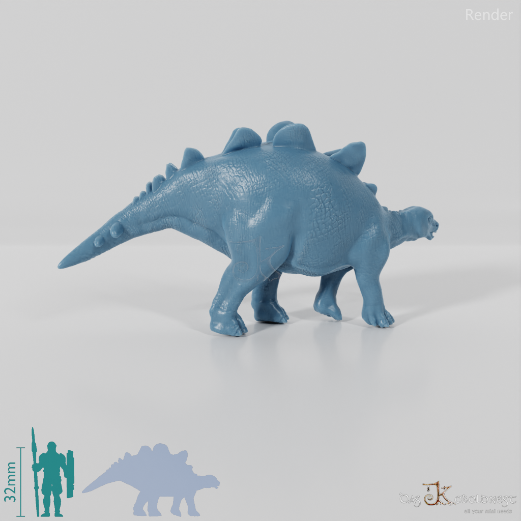 Stegosaurus stenops 06 (Jungtier) - JJP