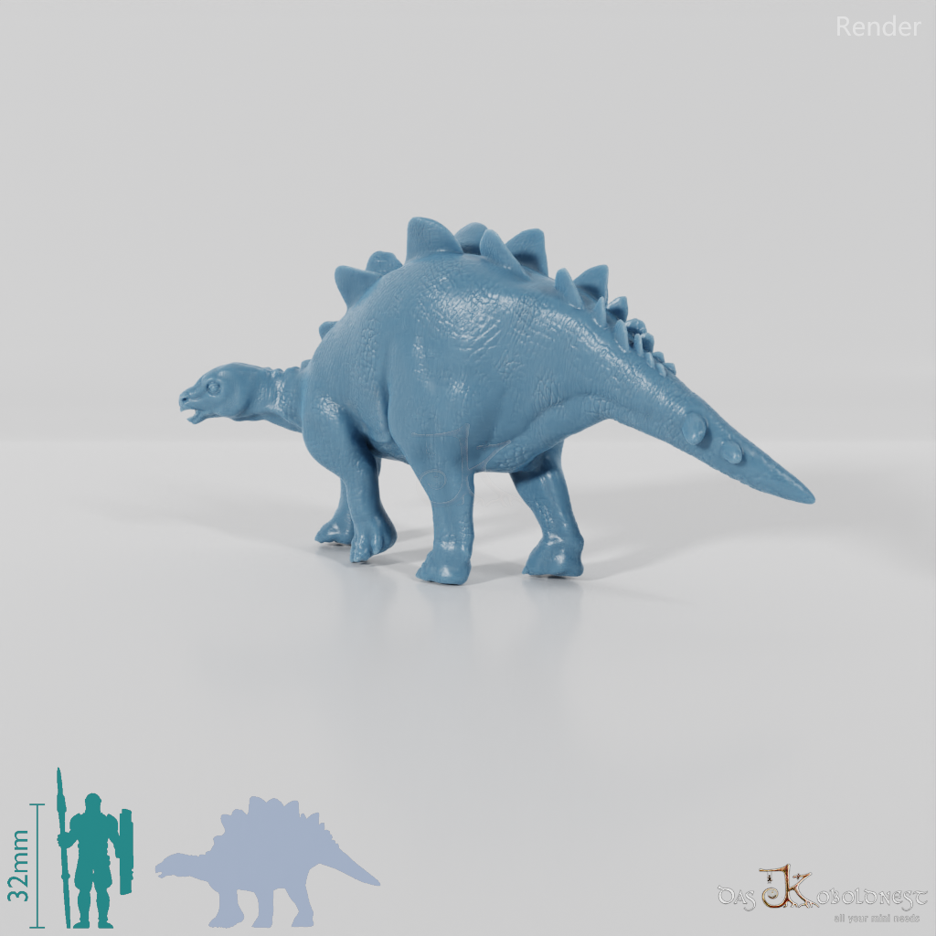 Stegosaurus stenops 06 (Jungtier) - JJP