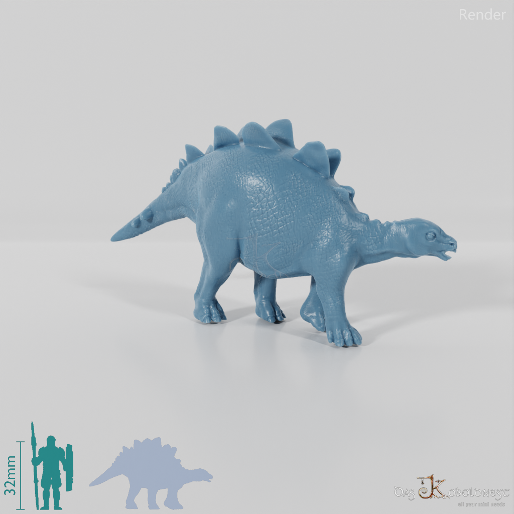 Stegosaurus stenops 06 (Jungtier) - JJP