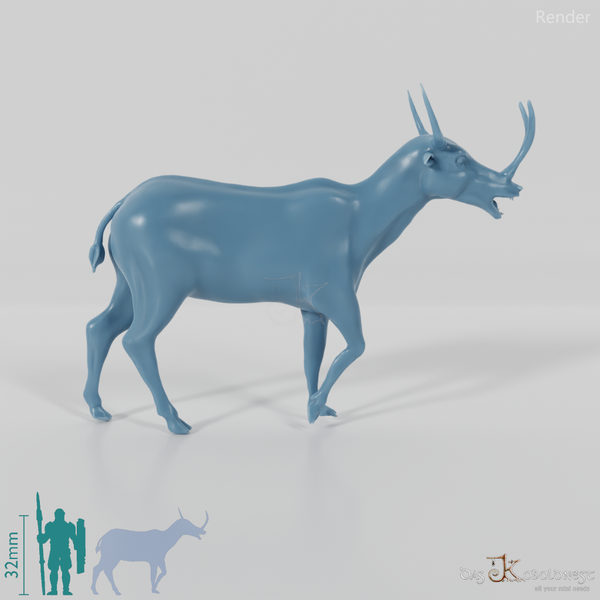 Synthetoceras tricornatus 00 - JJP