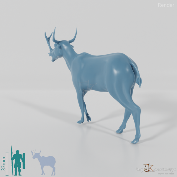 Synthetoceras tricornatus 00 - JJP